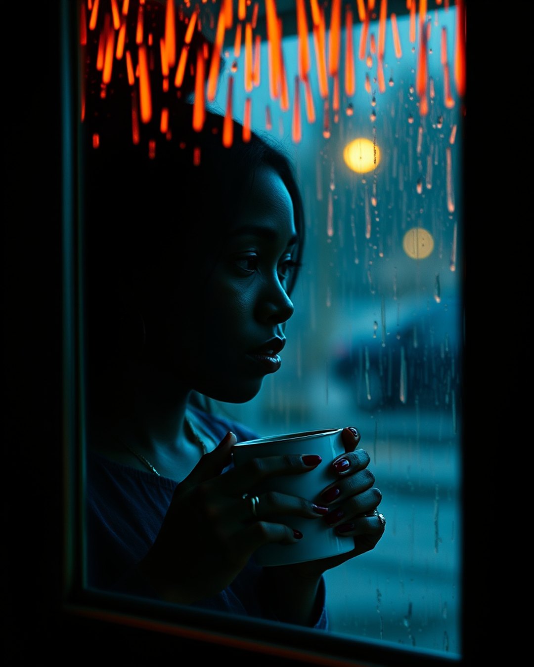 After the Rain — fictional A24-style student film poster